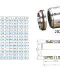 Double Face Unbalanced Mechanical Seal Featuring Tungsten Carbide Rings And Fkm Rubber Gaskets For Water Pump and Sewage Pumps, technical specifications.