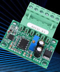 Frequency To Voltage Converter Module For PLC And Motion Control Converts 0-1KHz Pulses To 0-10V Analog Output FV-1KHz10V
