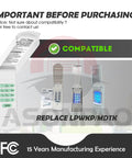 Replacement Keypad For MegaCode Linear Garage Door Opener That Is Ready To Roll, Compatible With MDR Series Receivers shown with features