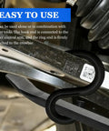Lower Control Arm Prying Tool For Suspension Maintenance attached to vehicle control arm for quick, safe disassembly.