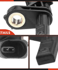 Top Shelf Abs Wheel Speed Sensors Front Left Right Pair Plug And Play Heavy Duty Drop In Fitment For Vw Jetta Beetle Passat close-up connector and mounting detail