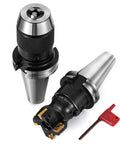 Battle Ready Cnc Cat40 Collet Set With Er32 And Er16 Tooling Kit, featuring a CAT40 holder and precision chuck.