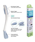 Toilet Aid Wand 18 Inch Personal Bottom Wiping Tool For Easy Self Care And Hygiene Mobility Aid For Seniors Disabled And Postoperative Recovery With Hygienic Cover, with packaging visible