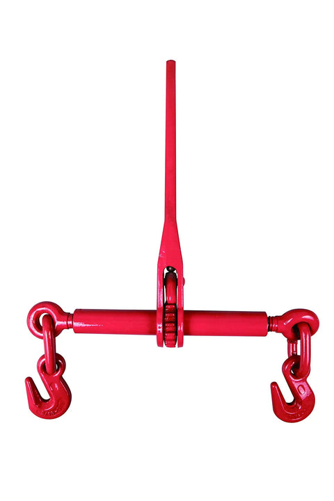 Beefed-Up 1/2 To 5/8 Inch Chain Ratchet Load Binders - Heavy Duty, Commercial Grade, Forged Steel Construction, Easy Lock And Release