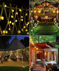 Battery Operated Globe Fairy Lights 16 Feet Waterproof With Timer And 8 Modes 30 LEDs Warm White Indoor Outdoor Decor