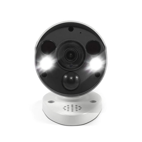 Front view of 4K PoE NVR CCTV Security Camera System For Home And Business Indoor Outdoor Wired Surveillance With Color Night Vision