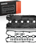 Engine Valve Cover With Gasket And Bolts For VW 2.5L L5 Engines Beetle 2006-2018 shown with packaging and components