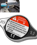 Top Shelf Coolant Radiator Cap Dead Ringer Replacement for Honda Civic Accord Crv Pilot Odyssey, 1.1 pressure seal.