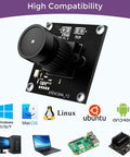 Dope High Speed Global Shutter USB 2.0 And 3.0 Camera Module With 1MP OV9281 Mono Sensor, compatible with multiple OS shown