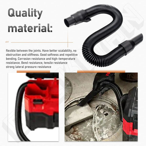 Beef Up Your 18V Packout Wet Dry Vacuum With This Hose Replacement For 2.5 Gallon Setup Fits 0880-20 0970-20 0780-20 Internal Storage