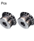 Bevel Gear Set 2M Module 1 To 1 Reduction 20 Teeth 12mm Shaft Hole 90 Degree Steering Gear Bevel Pinion For Hardware Mechanical Rotation