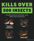 Fast Acting Outdoor Insect Killer 32 Oz Kills 500 Plus Pests On Contact Provides Same Day Control And Up To 3 Months Of Protection chart