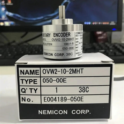 Top Notch Incremental Encoder With Flexible PPR Range From 600 To 3600 For Precise Motion Sensing in Industrial Machinery