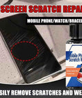 Screen Scratch Remover Kit 40ml 100ml Polishing Fix For Phones Tablets Laptops Watches Glasses Clears Scratches And Restores Clarity With Sponge Applicator Easy Home Electronics Care Tool