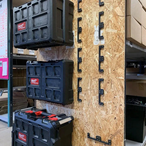 Dope Cleat And Feet Cleats Six Pack For Tool Box Storage System Mount Anywhere Wall Ready Milwaukee Packout Compatible