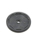 72T Spur Gear SHDS 48P For Electric RC Cars And Trucks Replacement Part TLR232075, high-strength composite gear with wide tooth design