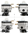 Carburetor Kit Replacement For MTD Cub Cadet WS410 WS4200 E410 Engines And Troy Bilt TB304S TB304 Engine Models, front and side view
