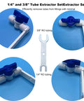 32 Ft RO Tubing Kit Must Have 20 Piece For Water Purifier And Refrigerator System Including One Quarter Inch OD Fridge Water Line Quick Connect Fittings Valves Elbow Tee Y Shape Clips Tool And Pipe Cutter