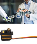Metal Gear Analog RC Servo Motor Drive Set Four Piece, Rock Solid Shockproof And Stable Micro Gear Servo for robotics use