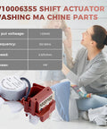 Top Load Washer Shift Actuator Straight Shot Replacement For WPW10006355 with specs, designed for reliability in laundry tasks.