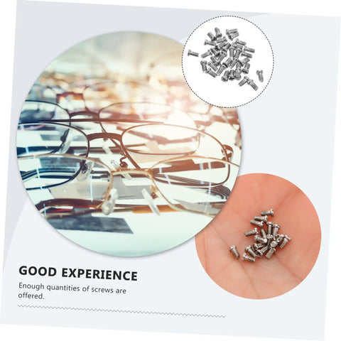 Eyeglasses Repair Screws Kit Portable Replacement Screws For Sunglasses And Eyeglasses Quick Fix On The Go Compact And Easy To Store