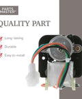GE Refrigerator Condenser Fan Motor Replacement WR60X10168 PS967022 AP3855309 front view, easy install feature visible.