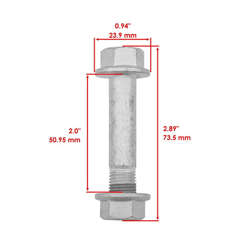 Rear Swing Arm Bushing Kit For Honda Rancher 420 TRX420 2007 2013 And Foreman 500 TRX500 4X4 2012 2013 showing pivot bolt