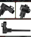 Coolant Level Sensor For Heavy Duty Trucks Plug And Play Fit 2008 2019 Peterbilt 348 365 382 384 385 386 388 389 Models black plastic sensor