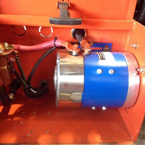 Electric Hydraulic Totally Enclosed Pump Motor For Auto Transport And Car Hauler Use 170-009-0001B in metal housing