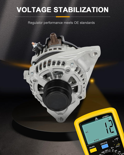New Alternator For Toyota RAV4 2013 2014 2015 2016 2017 2018 OEM Quality Replacement That Fits OE 14487 12V Auto Electrical Part