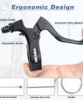 Rear U Brake Set For BMX Bike With Aluminum Alloy Construction Right Lever Cables And Brake Pads Rim Brake Kit close-up