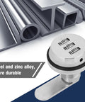 Three Digit Keyless Cabinet Lock with Zinc Alloy Body and Steel Cam Lock, durable and versatile for various storage solutions