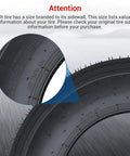 Close-up of sidewall branding on Heavy Duty Trailer Tires For Utility Boat Camper And Hauler Trailers, Sizes 20.5x8.0-10 And 4.80-12.