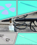 Replacement O Ring Kit For Pressure Washer Spray Hose Seals, 100 O Rings In 2 Sets With Tools showing tools and usage