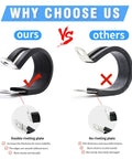 Comparison of Stainless Steel Cable Clamps Kit With Rubber Cushioned Insulated Clamps Loop And Pipe Clamps