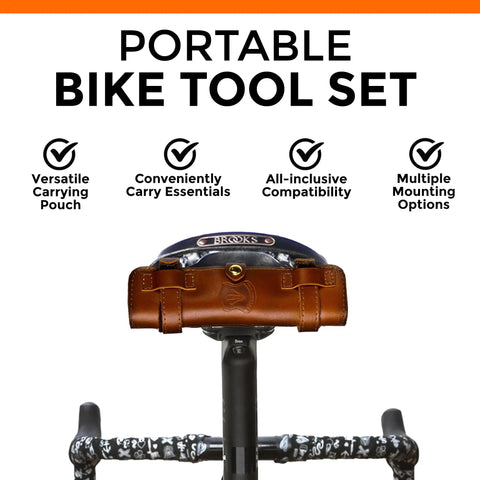 On The Go MTB Repair Multitool For Mountain Road And Dirt Bikes With Spanner Magnetic Bit Set Tire Levers And Bottle Opener