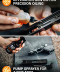 All In One Gun Cleaning Kit That Cleans Lubes And Protects All Moving Parts With A 6.8 Oz Sprayer Gun Cleaner