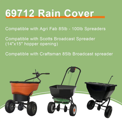 69712 Hopper Cover For Agri Fab 85 Lb To 100 Lb Spreader Clear Plastic Top Cover That Fits Scotts And Other Brand Spreaders Replacement Part 26 Inches Long Fourteen Point Nine Inches Wide