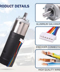 Nirakoka RV In Wall Slide Out Motor 236575 Replacement For Lippert Schwintek In Wall Slide System 12V 300 To 1 High Torque Gear Ratio IG