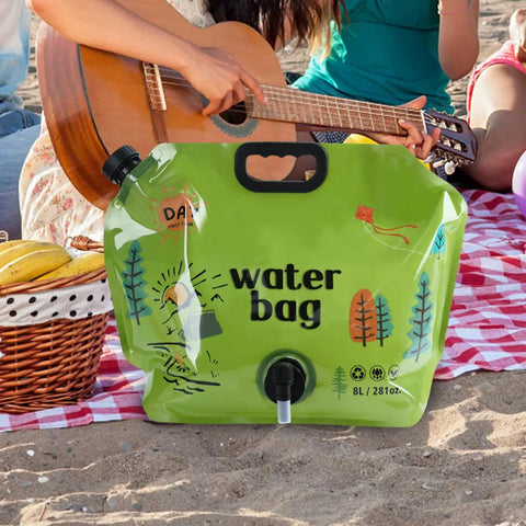 All Day Hydration On Tap Large Capacity Camping Water Container With Foldable Outdoor Bag And Food Grade Wear Resistant Bladder