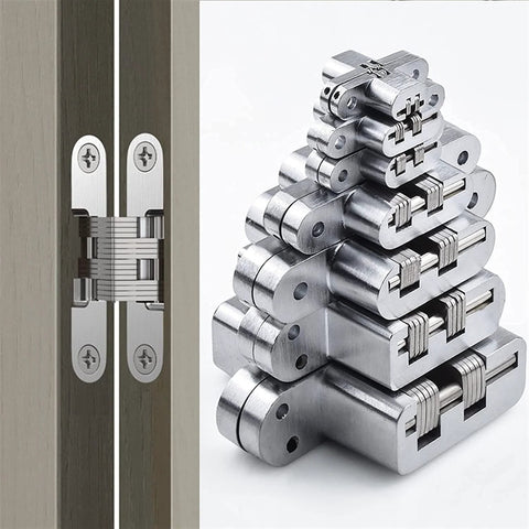 Stainless Steel Kitchen Cabinet Hinges 180 Degree Concealed Folding Hinge Tough As Nails Built To Last Heavy Duty Hidden Door