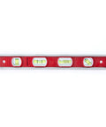 Built Tough 12 Inch Magnetic Toolbox Level With Aluminum Frame, Four Vials Including 45 Degree And Multi-Pitch, red frame
