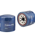 Advanced Engine Protection Spin On Oil Filter With High Density Synthetic Media for Hyundai Kia Honda, dual view