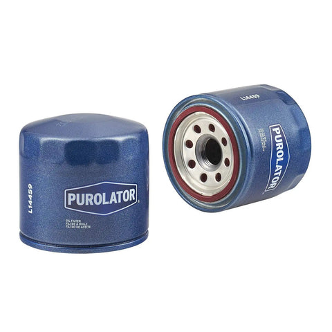 Advanced Engine Protection Spin On Oil Filter With High Density Synthetic Media for Hyundai Kia Honda, dual view