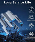 Image of 4Pcs Professional PVC Pipe Threader Kit NPT Cutting Dies, showcasing durable 40CR alloy construction and leak-free design.