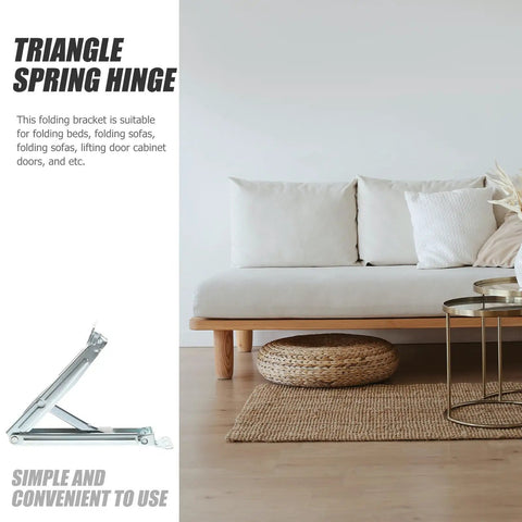 Adjustable Lift Up Cabinet Hinge Kit With Pneumatic Soft Close beside a minimalist living room setup