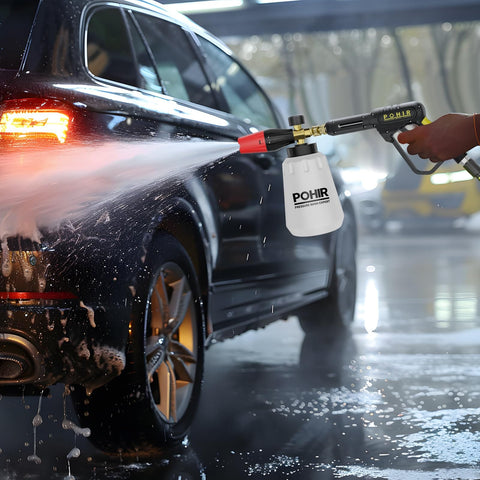 Beast Pressure Washer Gun With Foam Cannon And 50 Foot Hose 3600 PSI Cleaning Kit Featuring 15 Inch Extension Wand Seven Nozzle