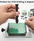 Pro Grade Precision Micro Drill Bit Set With 26 Pcs HSS And Carbon Steel Bits 0.5 To 3.2 mm used for PCB drilling and repair