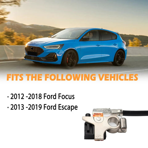 Heavy Duty Plug And Play Battery Current Sensor Ibs Negative Cable Replacement For Ford Focus Escape C Max Transit Connect vehicle fitment display