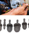 Heavy Duty Copper Flaring Tool Kit For Swagging Air Conditioner Lineset Expansion Ex Handle Pipe Expander with hex drill bits.